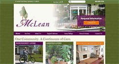 Desktop Screenshot of mcleancare.org